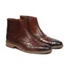 Crocodile Print Leather Cheslea Boots | Crocodile Leather Boots Crocodile Boots for Men LB-034 | Men's Crocodile Skin Boots