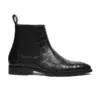 Crocodile Print Leather Cheslea Boots LB-033 | Crocodile Leather Boots Crocodile Print Leather Cheslea Boots LB-033 | Crocodile Leather Boots