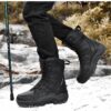 H6dc01e037d344f6cbc37b7f469feb30aB New Warm Plush Snow Boots Men Lace Up Casual High Top Men's Boots Waterproof Winter Boots Anti-Slip Ankle Boots Army Work Boots