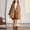 H937a7e7a34e84fd182dc7441f9dc5e8ed Sheepskin Suede Leather Natural Sheep Wool Fur Lined Women Long Casual Winter Snow Boots High Warm Shoes