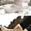 Hb5c4166f0e6c4d10b06f0c54fb2e472aB New Warm Plush Snow Boots Men Lace Up Casual High Top Men's Boots Waterproof Winter Boots Anti-Slip Ankle Boots Army Work Boots