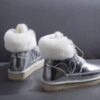 Hc47003a498a348989062ace6c16146a3D Real Cow Leather Natural Sheep Wool Fur Lined Women Short Ankle Winter Snow Boots Casual Warm Shoes Waterproof Flat