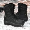 New-Warm-Plush-Snow-Boots-Men-Lace-Up-Casual-High-Top-Men-s-Boots-Waterproof-Winter-2 New Warm Plush Snow Boots Men Lace Up Casual High Top Men's Boots Waterproof Winter Boots Anti-Slip Ankle Boots Army Work Boots
