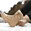 New-Warm-Plush-Snow-Boots-Men-Lace-Up-Casual-High-Top-Men-s-Boots-Waterproof-Winter-3 New Warm Plush Snow Boots Men Lace Up Casual High Top Men's Boots Waterproof Winter Boots Anti-Slip Ankle Boots Army Work Boots