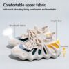 S2797bac53b5848599bad2b57b4c13cf4z Women's Sneaker Walking Running Vulcanized Sports Shoes for Women Trend Soft Comfortable Lace-Up Mesh Breathable Casual Sneakers