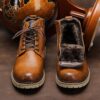 Warm-Winter-Boots-For-Men-Comfortable-Non-Slip-Leather-Men-Winter-Shoes-4 Warm Winter Boots For Men Comfortable Non-Slip Leather Men Winter Shoes