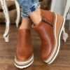 Women-Sneakers-2022-Fashion-Slip-On-Platform-Shoes-Comfortable-Women-s-Sneakers-Plus-Size-Ladies-Vulcanize Women Sneakers 2022 Fashion Slip On Platform Shoes Comfortable Women's Sneakers Plus Size Ladies Vulcanize Shoes Tennis Female