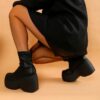 Brand-New-Gothic-Style-Sexy-Elegant-Chunky-Platform-Women-Ankle-Boots-Big-Size-43-Walking-Comfy-3 Brand New Gothic Style Sexy Elegant Chunky Platform Women Ankle Boots Walking Comfy Woman Shoes Platform Shoes
