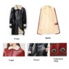 Elegant-Fur-Fleece-PU-Leather-Jacket-Coat-Cloth-Women-Winter-Out-Wear-Long-Lady-Overcoat-Casual-4 Elegant Fur Fleece PU Leather Jacket Coat Cloth Women Winter Out Wear Long Lady Overcoat Casual Girl Warm Clothing Outfits Red