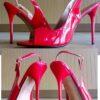 Peep-Toe-Summer-Sandals-Women-Shoes-2023-Elegant-Large-Size-Black-Red-High-Heels-Mules-Back-3 Womens Strappy Platform Sandals Peep Toe Ladies Cross Straps Sky High Heel Shoes