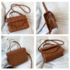 Trendy-Plaid-Women-Shoulder-Bag-Fashion-Chain-Crossbody-Bags-Brand-Designer-Handbags-and-Purses-Small-Flap-5 Trendy Plaid Women Shoulder Bag Fashion Chain Crossbody Bags Brand Designer Handbags and Purses Small Flap Top Handle Bags