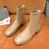 Elastic-Socks-Boots-Fashion-Ankle-Boots-Women-High-Heel-Thicks-Heel-Square-Toe-Short-Boots-Women-3 Elastic Socks Boots Fashion Ankle Boots Women High Heel Thicks Heel Square Toe Short Boots Women Retro 2023 New Ladies Shoes