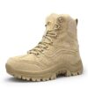 Men Military Boot Combat Men Ankle Boot Tactical Police Shoes Army Boot Male Shoes Work Safety Shoes Mountain Shoes