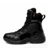 Outdoor Army Combat Boots Mountain Shoes Khaki Black Swat Police Shoes Hiking Camping Trudging Boots