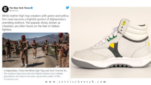 cheetah sneakers taliban