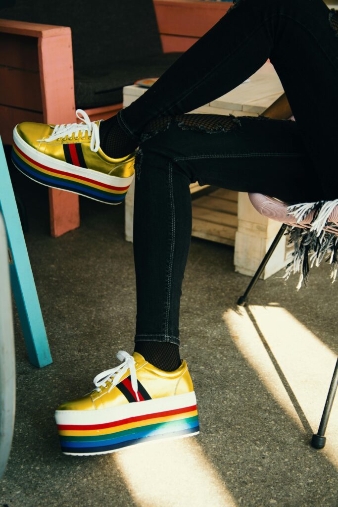 Basketball high tops with ankle support and cushioned sole